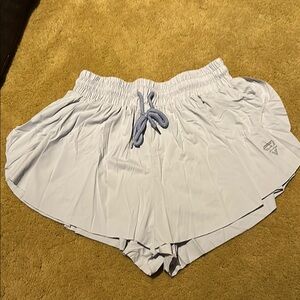 Light purple short flowy shorts